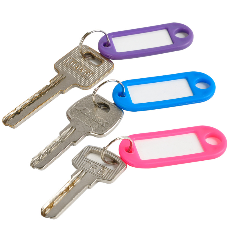 Plastic Key Tag Holder HI LOGO PROMOS